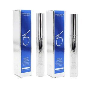 Lot of 2 ZO Skin Health Growth Factor Eye Serum, 0.5 Fl Oz/ 15 ml New in Box